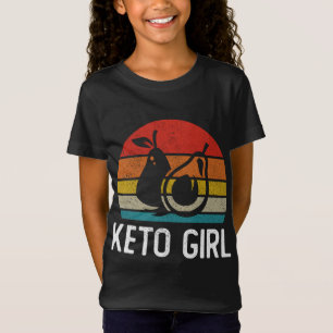 Camiseta Garota Keto, Dieta Cetogénica Engraçada Amor Fruta
