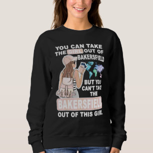 Camiseta Garota Legal Da Cidade De Bakersfield Orgulhosa