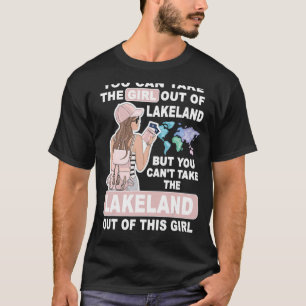 Camiseta Garota legal de Lakeland City Orud Lakeland Girl
