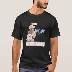 Camiseta Garota Legal do Grande Rapids orgulhosa