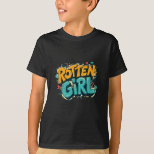Camiseta Garota Legal Podre em Estilo Grafite