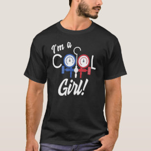 Camiseta Garota Legal Reparadora de Ar Condicionado AC Tech