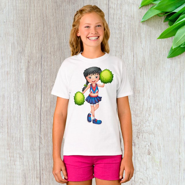 Camiseta Garota Líder de Torcida com Funilhos Espírito Dive (Criador carregado)