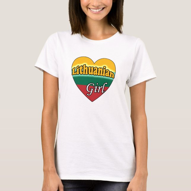 Camiseta Garota lituana (Frente)