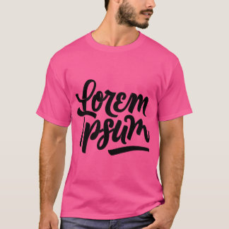 Camiseta Garota Lorem Ipsum