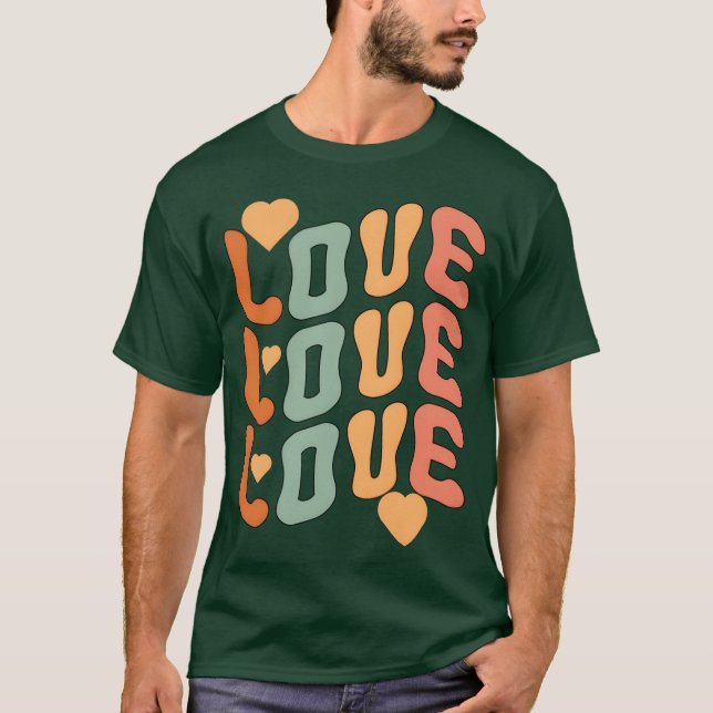 Camiseta garota LoveLoveLove (Frente)