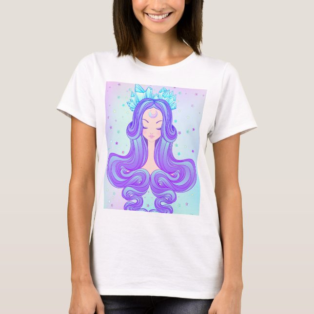Camiseta garota mágica (Frente)