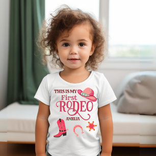 Camiseta Garota, minha menina Rodeo de 1rua, primeiro anive