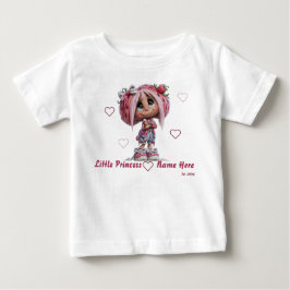 Camiseta Garota Morango Fofa