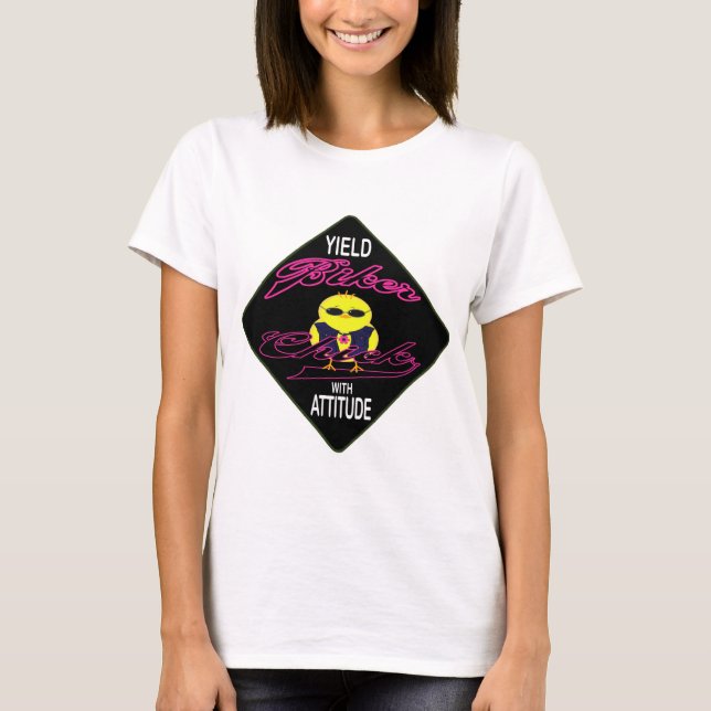 Camiseta Garota Motociclista (Frente)