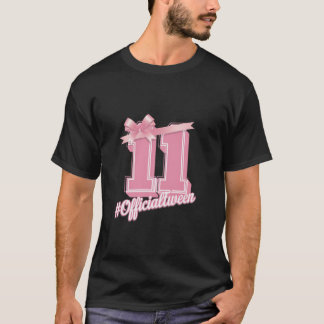 Camiseta Garota Namorada de 11 anos, estética, Coq Rosa Ros
