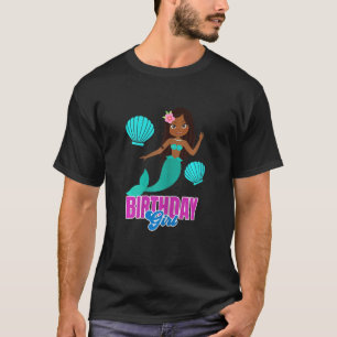 Camiseta Garota Negra Aniversário Melanina Mulheres Sista s