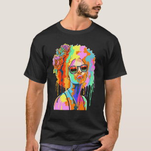 Camiseta Garota Negra Inspirada em Pintor Negra