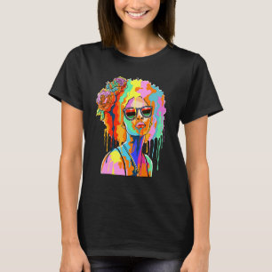 Camiseta Garota Negra Inspirada em Pintor Negra