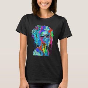 Camiseta Garota Negra Inspirada em Pintor Negra