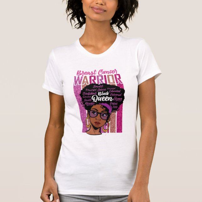 Camiseta Garota Negra Magia Aniversário Sista Melanin Mulhe (Frente)