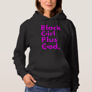 CAMISETA GAROTA NEGRA MAIS DEUS