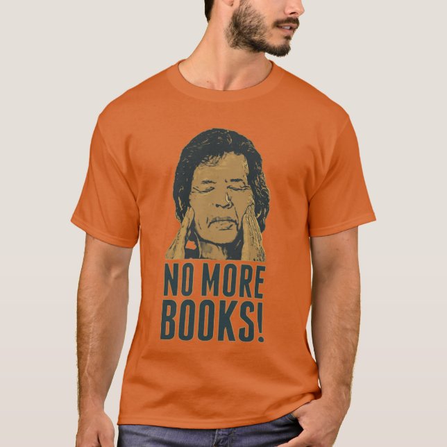 Camiseta Garota Neil Breen SEM MAIS LIVROS (Frente)