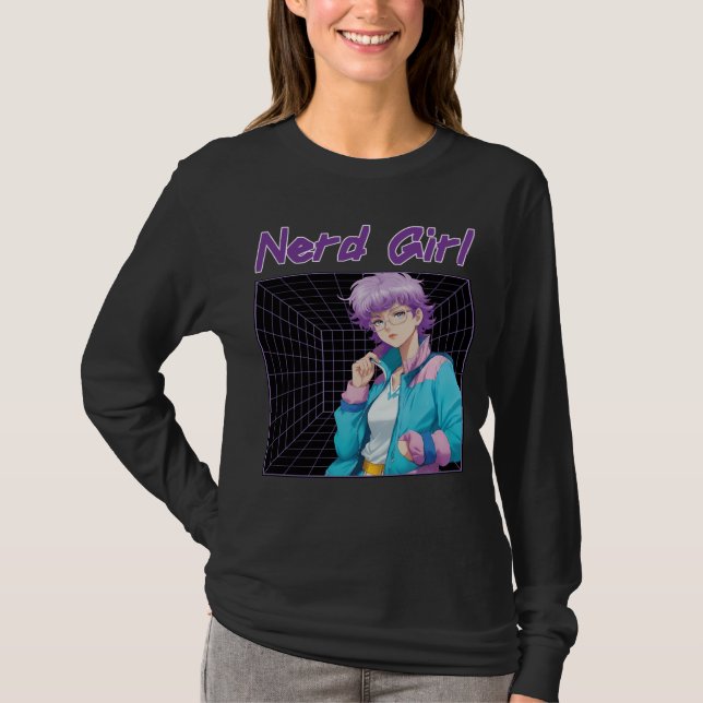 Camiseta Garota Nerd (Frente)