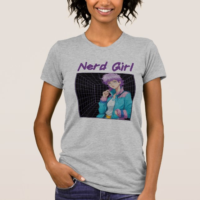 Camiseta Garota Nerd (Frente)