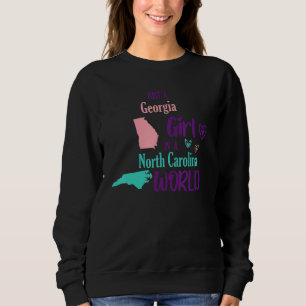 Camiseta Garota Orgulhosa Apenas uma garota Georgia na Caro