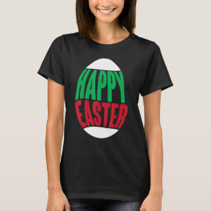 Camiseta Garota Páscoa-de-chá-Felz pascoa-de-gato-doce Ki