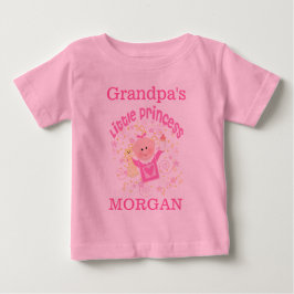 Camiseta Garota Personalizada "Princesa Pequena" Bebê Tutu