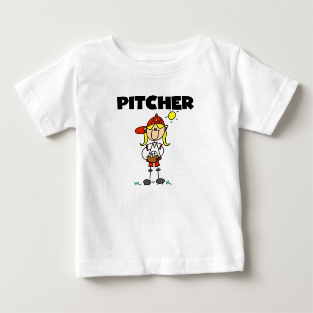 Camiseta Garota Pitcher (Frente)