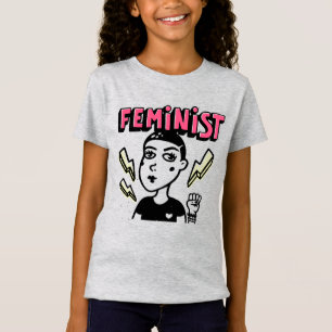 Camiseta Garota Pop de Arte Feminista