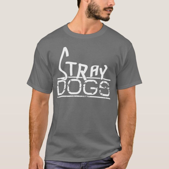 Camiseta Garota-presente dos cães vadios (Frente)