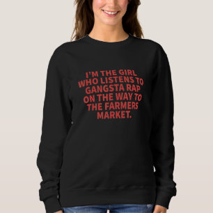 Camiseta Garota Que Escuta Gangsta Rap No Mar