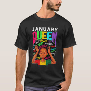 Camiseta Garota Rainha Afro Melanina rezando Aniversário Bl