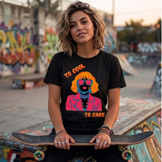 Camiseta Garota Retro 80s Synthwave "Muito Legal Para Se Im