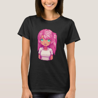 Camiseta Garota rosa Celestial Guardian