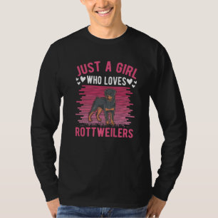 Camiseta Garota Rottweiler Rotti Rottweiler
