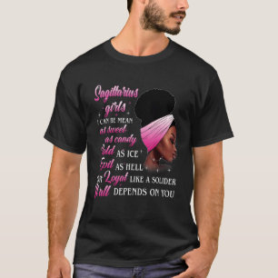 Camiseta Garota Sagitariana Depende De Você Aniversário Zod