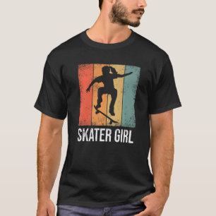 Camiseta Garota Skate Vintage Skate Skateboard Mulheres Men