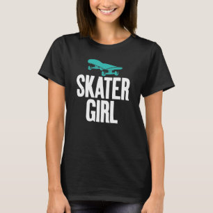 Camiseta Garota Skatista Frase para Garotas Skatistas