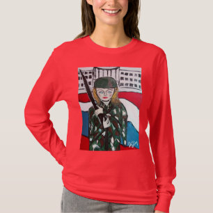 Camiseta Garota Soldado