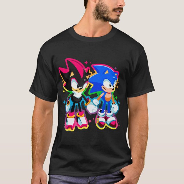 Camiseta garota sombra sônica (Frente)