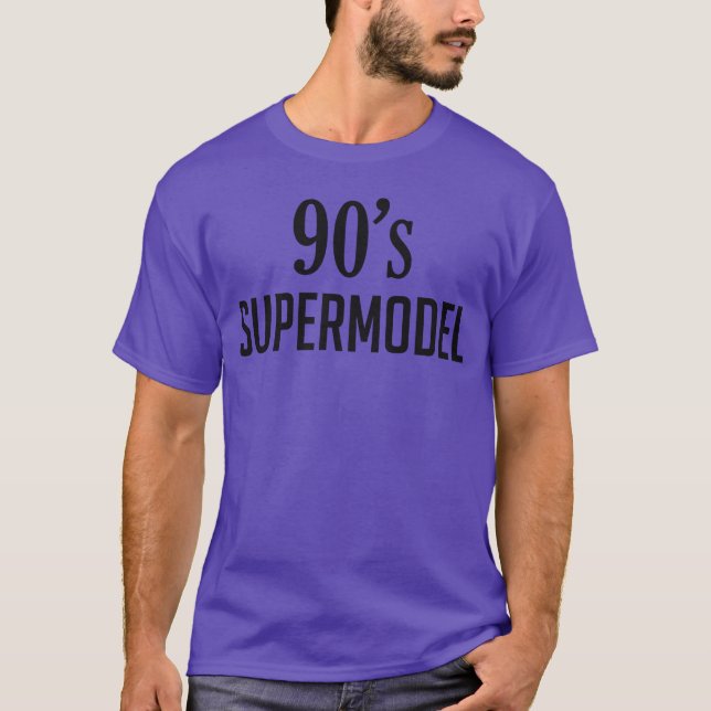 Camiseta Garota supermodelo dos anos 90 (Frente)