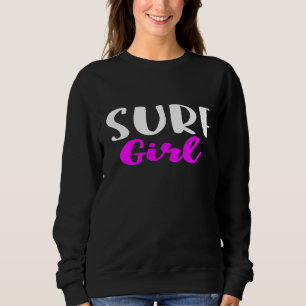 Camiseta Garota surf Amante Surfando Surfista Engraçado Gi