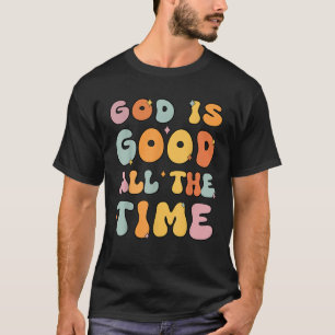 Camiseta Garota Toddler Deus É Bom O Tempo Todo