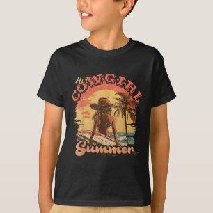 Camiseta Garota-Vaca Summer Vibes Furiosos Férias na Praia