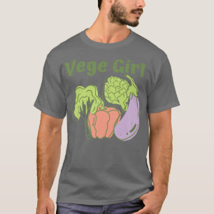 Camiseta Garota Vege, Garota Vegetariana, Garota Vegan