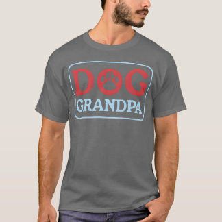 Camiseta Garota vovô-cão dono da vintage