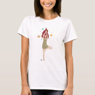 Camiseta Garota Yoga