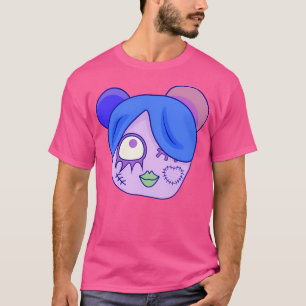 Camiseta Garota Zombie Gótico Pastel - Fa Kawaii Cute do Ha