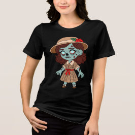 Camiseta Garota Zumbi dos Anos 1940