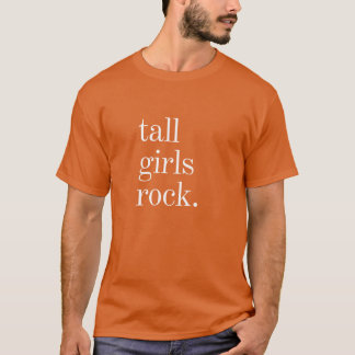 Camiseta Garotas altas rolam para mulheres vintage